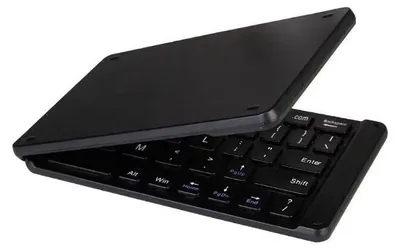 Zdjęcie produktu dla Klawiatura bezprzewodowa Techstar®, Bluetooth 3.0, składana, Windows/Android/iOS