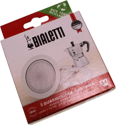 Produktbild von Bialetti 0800033, Kaffeefilter, Bialetti, Moka Express, Fiammetta, Break, Happy Dama, Moka Timer, Rainbow, Metallisch, Weiß