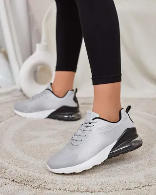 Produktbild von Damen Stoff-Sneakers Eseltta Schwarz, leichte Freizeitschuhe, Größe 38