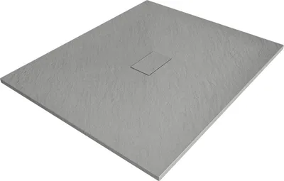 Produktbild von Mexen Hugo rechteckige Duschwanne SMC 110 x 100 cm, grau - 42611011