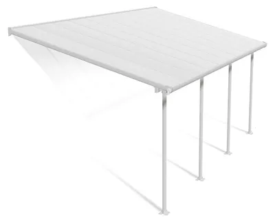 Productafbeelding van Palram Feria terrasoverkapping, 3 x 6,1 meter, wit/helder