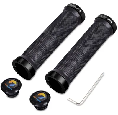 Produktbild von Fahrrad Lenkergriffe 1 Paar Ergonomisch Aluminium Lock Schwarz