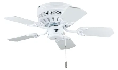 Image de Ventilateur de plafond White Liane Mini 75 cm avec chainette