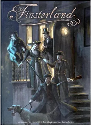 Obrázek produktu pro Finsterland Regelwerk – Grundregeln für das Pen & Paper Rollenspiel