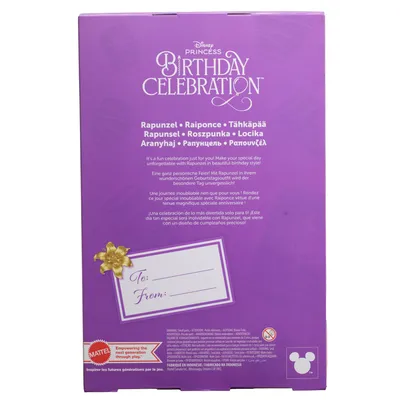 Image de Poupée princesse Disney Anniversaire Raiponce 29 cm