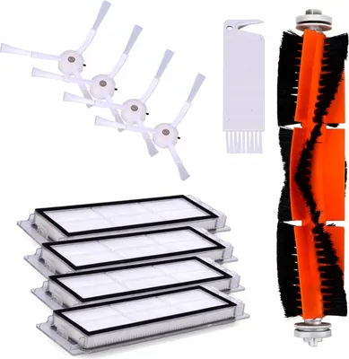 Produktbild von Sillar Náhradní díly Filtr Boční kartáčky Hlavní kartáček Náhrada pro Xiaomi RoboRock S5/S6MAX