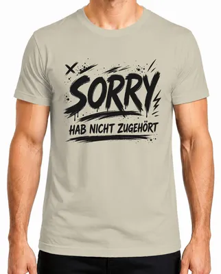 Obrázok produktu pre Prepáčte, nepočul som. Zábavné. Sarkastické. Výrok. Humor. Vtipné. Pánske tričko, príroda, veľkosť L