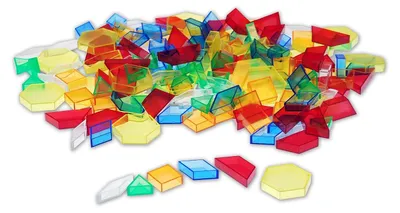 Productafbeelding van Hollow Pattern Block - Translucent