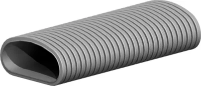 Produktbild von Wolf flexibler Flachkanal 50x100 antistatisch/antimikrobiell, 50m Rolle