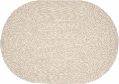 Produktbild von vidaXL Teppich ZIZUR Creme 170 x 120 cm Polypropylen