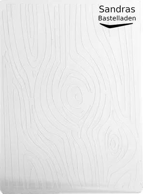 Produktbild von Sandras Embossing-Prägefolder/ -schablone 10,8x15cm Holzmaserung
