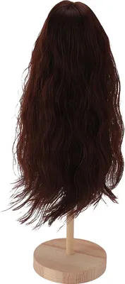 Produktbild von 1/4 Puppenperücke,1/4 Puppenperücke mit Kugelgelenk,Puppenperücke mit Kugelgelenk,Puppenhaarperücke,Puppenperücke mit langem lockigem Haar,DIY Puppenperücke