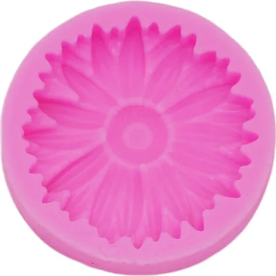 Imagen del producto de Molde de silicona para fondant, con forma de margarita, aproximadamente 5,7 x 5,7 x 1,2 cm
