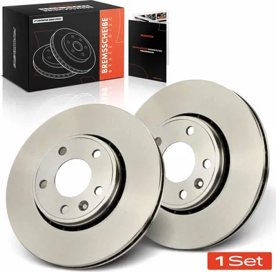 Produktbild von Frankberg 2x Bremsscheiben Vorderachse für Opel Vivaro A Pritsche/Fahrgestell Combi Renault Trafic II