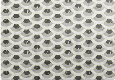 Produktbild von Marmorschuppen – Bodenschutzmatte – Stuhlunterlage 100x100 cm – Rutschfest – Hartbodenmatte