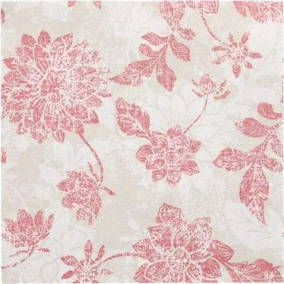Produktbild von Servietten "ROYAL Collection" 1/4-Falz 40 cm x 40 cm bordeaux "Flowers"