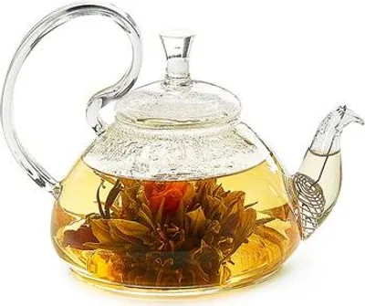 Produktbild von Teerosenkanne "Bahar" Glas 0,8 l