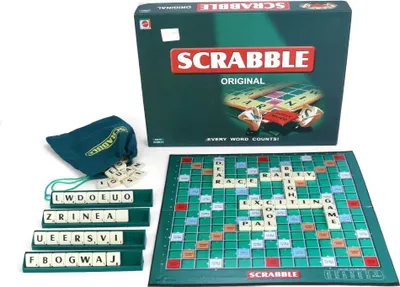 Produktbild von Mattel 51272-0 - Scrabble Das Original, Brettspiel