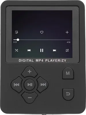 Zdjęcie produktu dla Odtwarzacz MP3 z Bluetooth 5.0 HiFi Przenośny odtwarzacz muzyczny MP3 z radiem i dyktafonem E Book do biegania sportowego Czarny