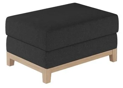 Image de Tabouret de pied Ottomane Pouf de siège Salon Designer Tabouret Coussin Banc