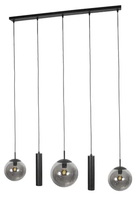 Obrázek produktu pro Steinhauer - závěsné svítidlo - Bollique - černá - sklo kov - designová lampa - E27 - 4847ZW