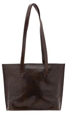 Image de Sac bandoulière pour femmes, en cuir véritable, fermeture à glissière, fabriqué en Italie