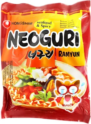 Produktbild von Nongshim Instantnudeln Neoguri Ramyun Seafood Spicy 120g