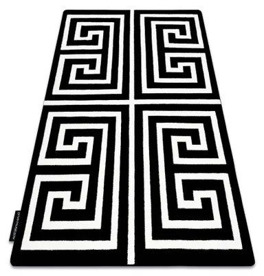 Image de Tapis HAMPTON Rich grec noir noir 160x220 cm