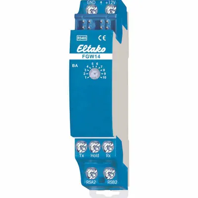 Immagine prodotto di Gateway bus Eltako RS485 FGW14