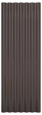 Obrázek produktu pro Střešní desky – střešní panely z pozinkované oceli – sada 12 kusů – 100 x 36 cm – armádně zelená