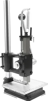 Image de Perforatrice, réglable en hauteur, socle stable, noir