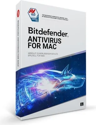 Produktbild von Bitdefender ANTIVIRUS FOR MAC / 1 Gerät / 2 Jahre / Lizenz per E-Mail