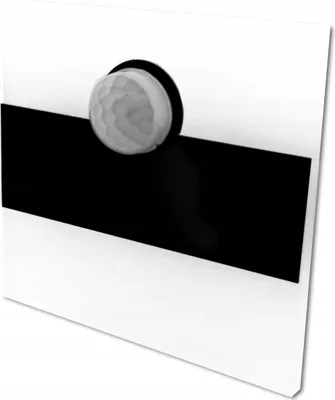 Produktbild von Nachtlicht - Treppenbeleuchtung - 230V IP20 - mit Bewegungsmelder - Schwarz - Acrylglas - LED-Glühbirne G4 Neutralweiß 4000K im Set