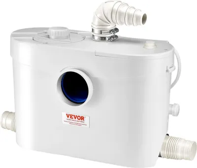 Produktbild von Macerator Pump 900W 48 GPM Flow 40 ft Head Lift for Toilet Basement Sink