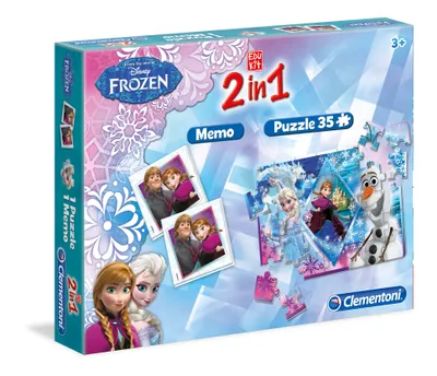 Produktbild von Clementoni Frozen Edukit 2 in 1 Frozen - Die Eiskönigin