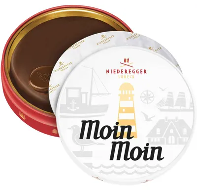 Zdjęcie produktu dla Niederegger ciasto marcepanowe ciemna czekolada w Moin Moin 185g