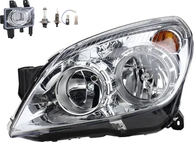 Produktbild von Scheinwerfer passend für Opel Astra H 03/2004 - H7 H1 Li.+Nebel+Leuchtm. 1216659 93190069 6710053 6710039 13252449 13261997 1710366 244 Johns
