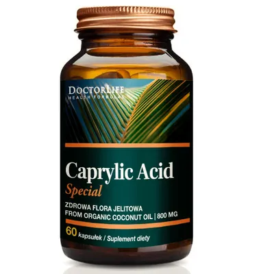 Produktbild von Doctor Life Caprylsäure Spezial 800 mg 60 Kapseln