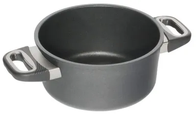 Braadpan 20 cm Ø, 10 cm hoch, antihaftbeschichtet, Aluminiumguss