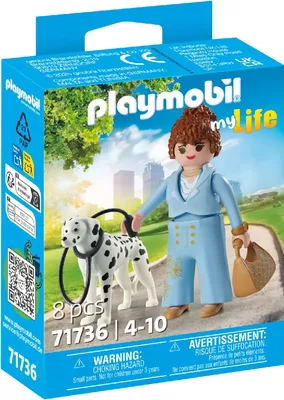 Produktbild von PLAYMOBIL 71736, 4 Jahr(e), Manager with Dalmatian, Mehrfarbig, Kunststoff