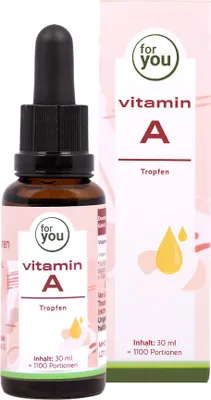 Obrázok produktu pre pre vás Vitamín A tekutý