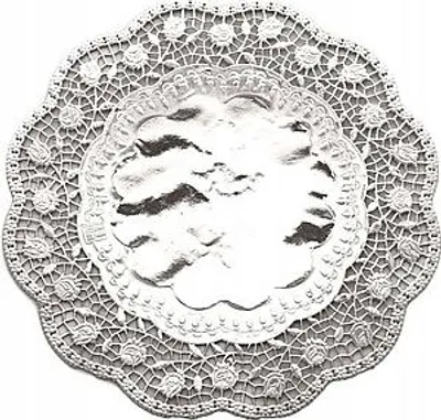 Immagine prodotto di Tovagliolo decorativo argento 36 cm - 1 pezzo