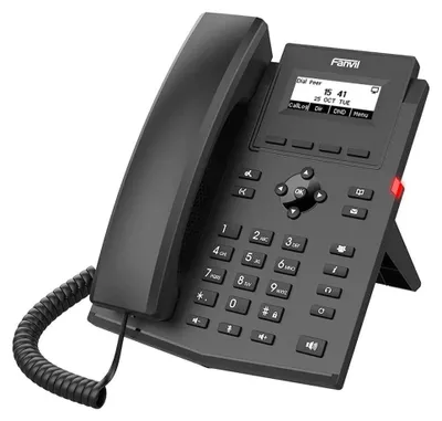 Zdjęcie produktu dla Fanvil X301G - Telefon IP - Czarny - Słuchawka przewodowa - Linux - In-band - Out-of-band - 2 linie (X301G)