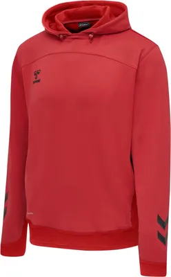 Produktbild von Hummel Lead Poly Kapuzen-Sweatshirt Kinder, TRUE RED, 176