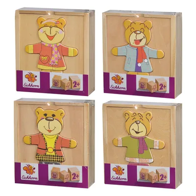Image de Eichhorn Houten Puzzel Beer, 20st.