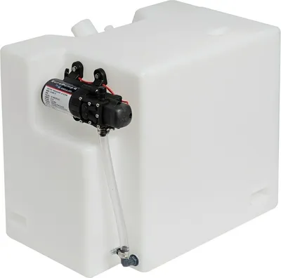 Produktbild von Frischwasser Tank 32l mit Autoklav Automatik Druckwasserpumpe