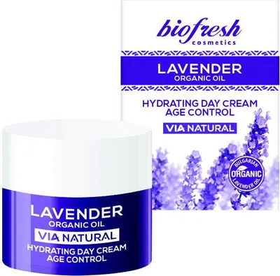Produktbild von BioFresh Via Natural Lavendel Tagescreme mit lavendell und kreatin 50 ml