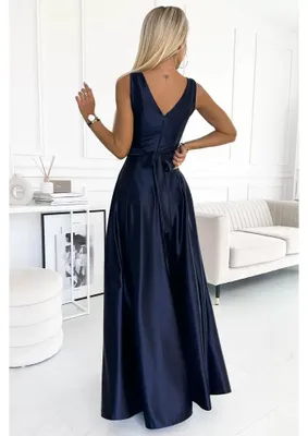 Productafbeelding van Numoco dames feestjurk Cindy, granátrood, maat XL