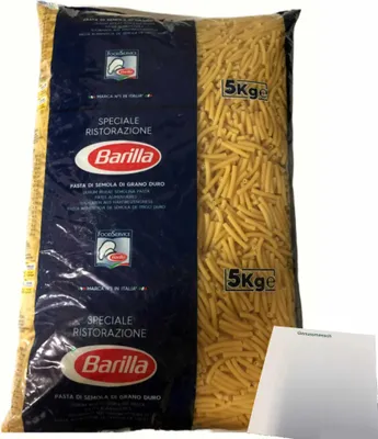 Produktbild von Barilla Maccheroni N. 44 (5kg Beutel) + usy Block