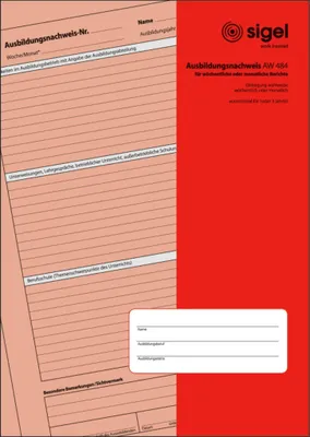 Zdjęcie produktu dla formularz sigel "Zaświadczenie o odbytym szkoleniu", A4, 28 arkuszy